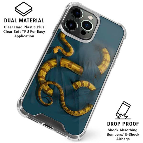 Boa Constrictor by Vincent Hie iPhone 16 Pro Clear Case